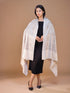 Women's Pure Wool Faux Pashmina Aari Embroidery Shawl